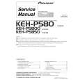 Cover page of PIONEER KEH-P580X1M Service Manual