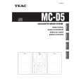 Cover page of TEAC MC-D5 Owner's Manual