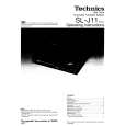Cover page of TECHNICS SL-J11 Owner's Manual