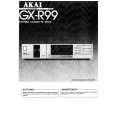 Cover page of AKAI GX-R99 Owner's Manual