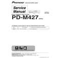 Cover page of PIONEER PD-M427/RFXJ Service Manual