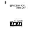 Cover page of AKAI AA-1020 Service Manual