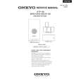 Cover page of ONKYO SKW120 Service Manual