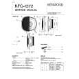 Cover page of KENWOOD KFC1372 Service Manual