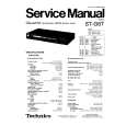 Cover page of TECHNICS STG6T Service Manual