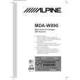 Cover page of ALPINE MDAW750 Owner's Manual