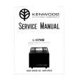 Cover page of KENWOOD L-05M Service Manual