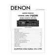 Cover page of DENON DN-720R Owner's Manual