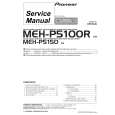 Cover page of PIONEER MEH-P5100R/EW Service Manual