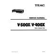 Cover page of TEAC V400X Service Manual