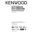 Cover page of KENWOOD KVT-536DVD Owner's Manual