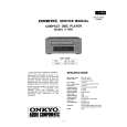 Cover page of ONKYO C-705X Service Manual