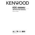 Cover page of KENWOOD KDC-X9006U Owner's Manual