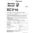 Cover page of PIONEER XC-F10/ZVYXJ Service Manual