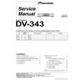 Cover page of PIONEER DV-344/RDXQ/AR Service Manual