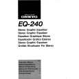 Cover page of ONKYO EQ-240 Owner's Manual