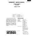 Cover page of ONKYO TA-2033 Service Manual