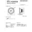 Cover page of KENWOOD KFCHQW308 Service Manual