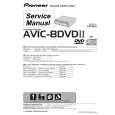 Cover page of PIONEER AVIC-800DVD/EW Service Manual