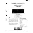 Cover page of ONKYO A8019 Service Manual