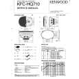Cover page of KENWOOD KFCHQ710 Service Manual
