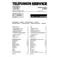 Cover page of TELEFUNKEN A930P Service Manual