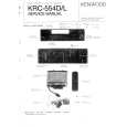 Cover page of KENWOOD KRC554L Service Manual