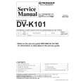 Cover page of PIONEER DV-K101 Service Manual