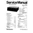 Cover page of TECHNICS SUV7X Service Manual