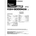 Cover page of PIONEER KEH9000RDS Service Manual