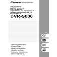 Cover page of PIONEER DVR-S606 Owner's Manual