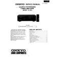 Cover page of ONKYO TX-905 Service Manual