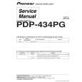 Cover page of PIONEER PDP-434PG Service Manual