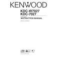 Cover page of KENWOOD KDC-W7027 Owner's Manual