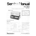 Cover page of TECHNICS RSM63 Service Manual