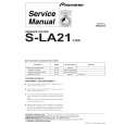 Cover page of PIONEER S-LA21/X1BR Service Manual