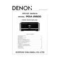 Cover page of DENON POA-2800 Service Manual