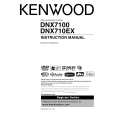 Cover page of KENWOOD DNX710EX Owner's Manual