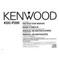 Cover page of KENWOOD KDCP200 Owner's Manual