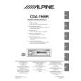 Cover page of ALPINE CDA-7969R Owner's Manual