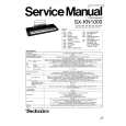 Cover page of TECHNICS SX-KN1000 Service Manual