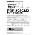 Cover page of PIONEER PDP503MX Service Manual