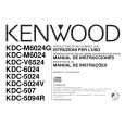 Cover page of KENWOOD KDC-M6024 Owner's Manual