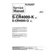 Cover page of PIONEER SCR4000K XC Service Manual