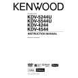 Cover page of KENWOOD KDV-5244U Owner's Manual