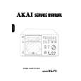Cover page of AKAI UC-F5 Service Manual