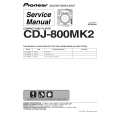 Cover page of PIONEER CDJ-800MK2/NKXJ5 Service Manual