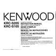 Cover page of KENWOOD KRC-S105 Owner's Manual