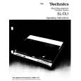 Cover page of TECHNICS SL-DL1 Owner's Manual