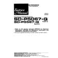 Cover page of PIONEER SD-P5067-Q Service Manual